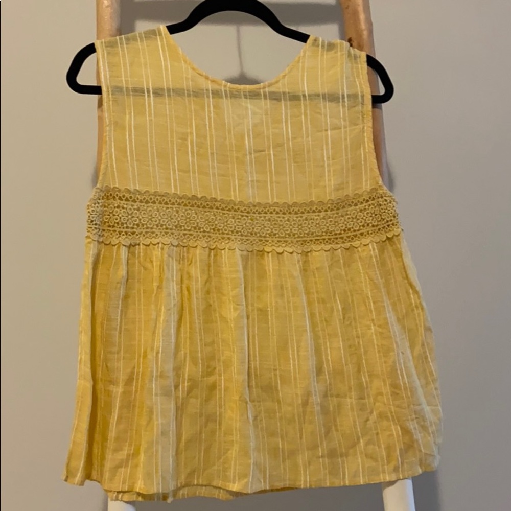 Altard State yellow tunic top